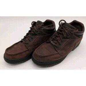 Timberland Gore-Tex 37042 Brown Leather Waterproof Moc Toe Soft Toe Shoes Sz 11M